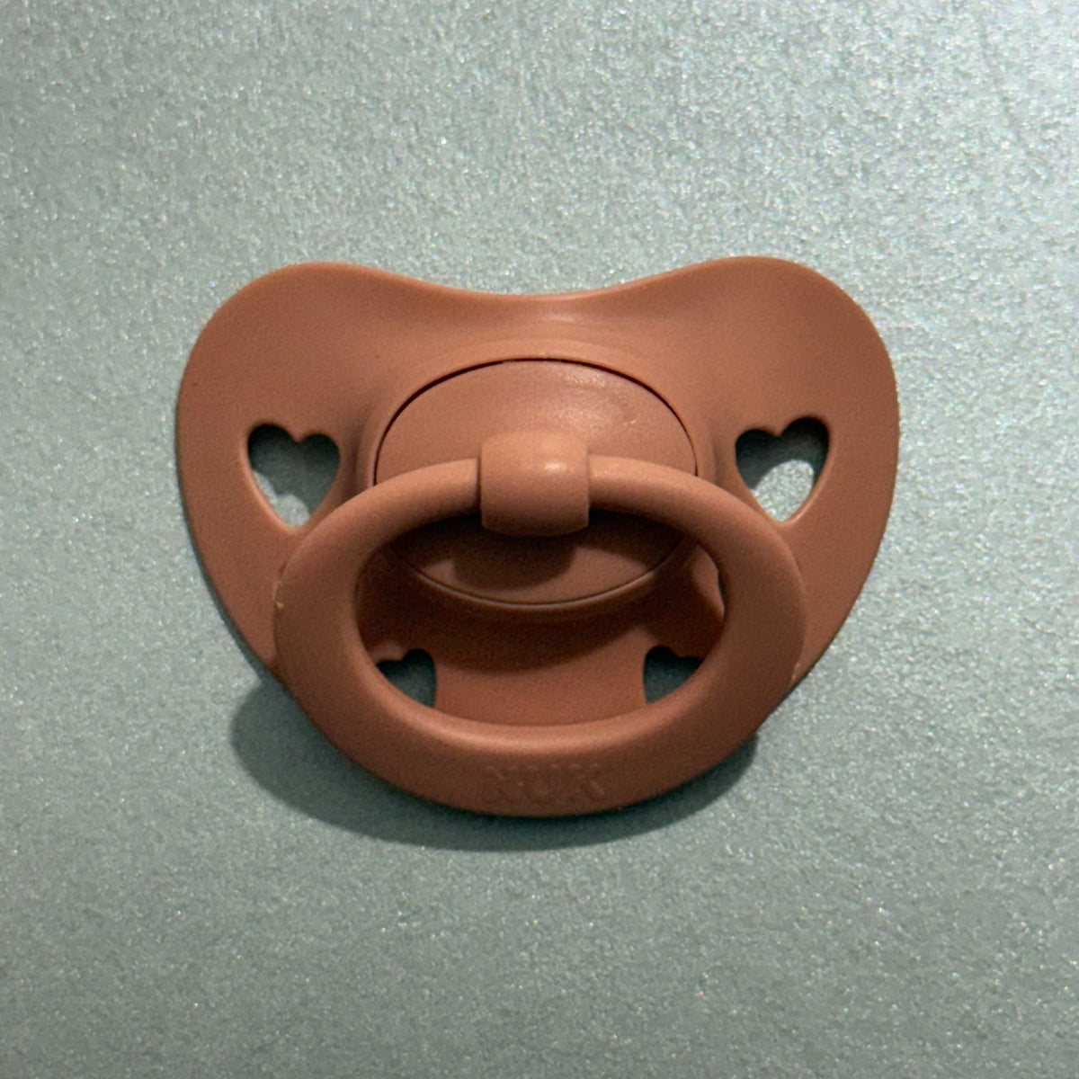 NUK Dusky Pink Reborn Magnetic Dummy - self fit magnet