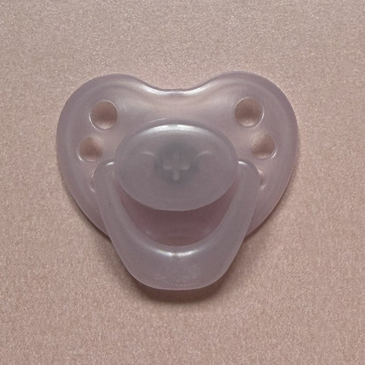 Newborn Pearly Rainbow Purple HoneyBug Reborn Magnetic Dummy / Pacifier