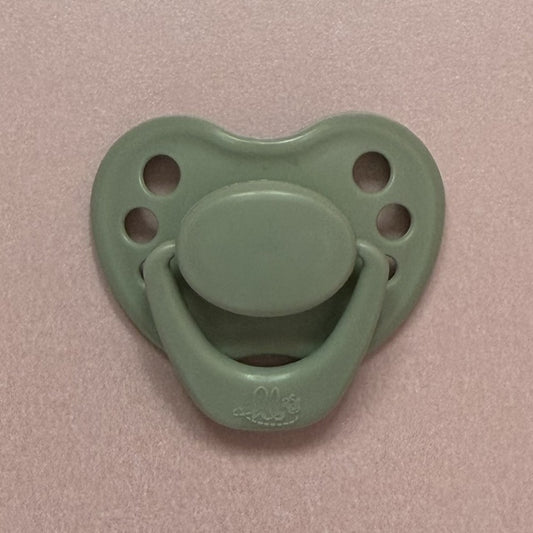 Newborn Sage Green HoneyBug Reborn Magnetic Dummy / Pacifier