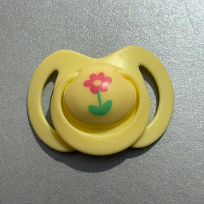 Nuby Yellow Flower Reborn Magnetic Dummy - self fit magnet