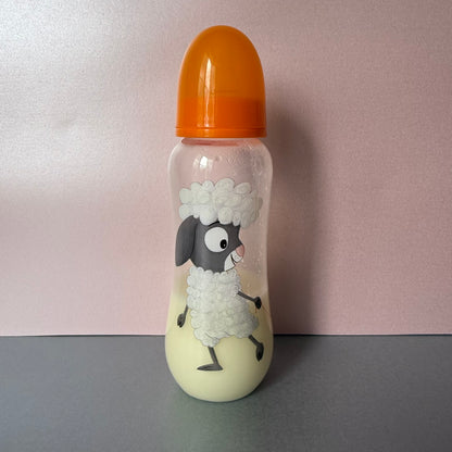Orange Sheep Reborn Fake Milk Bottle 9oz