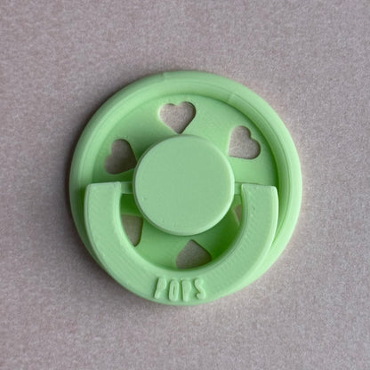 POPS by Granny P Mint Hearts Reborn Magnetic Dummy / Pacifier