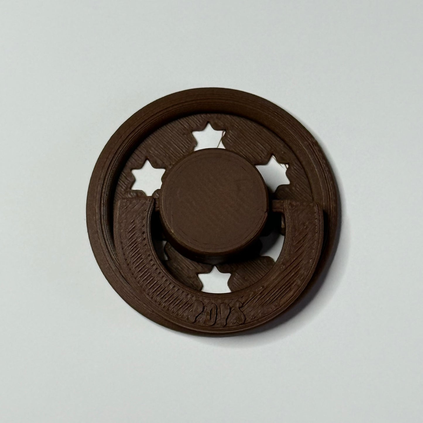 POPS by Granny P Mocha Stars Reborn Reversible Magnet Dummy / Pacifier
