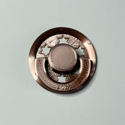 POPS by Granny P Rose Gold Stars Reborn Reversible Magnet Dummy / Pacifier