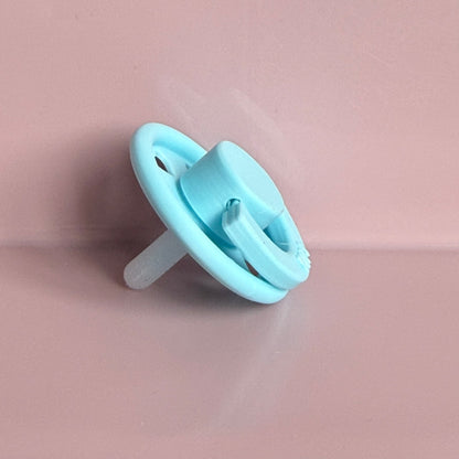 POPS for Silicone Dolls Blue Hearts Reborn Dummy / Pacifier