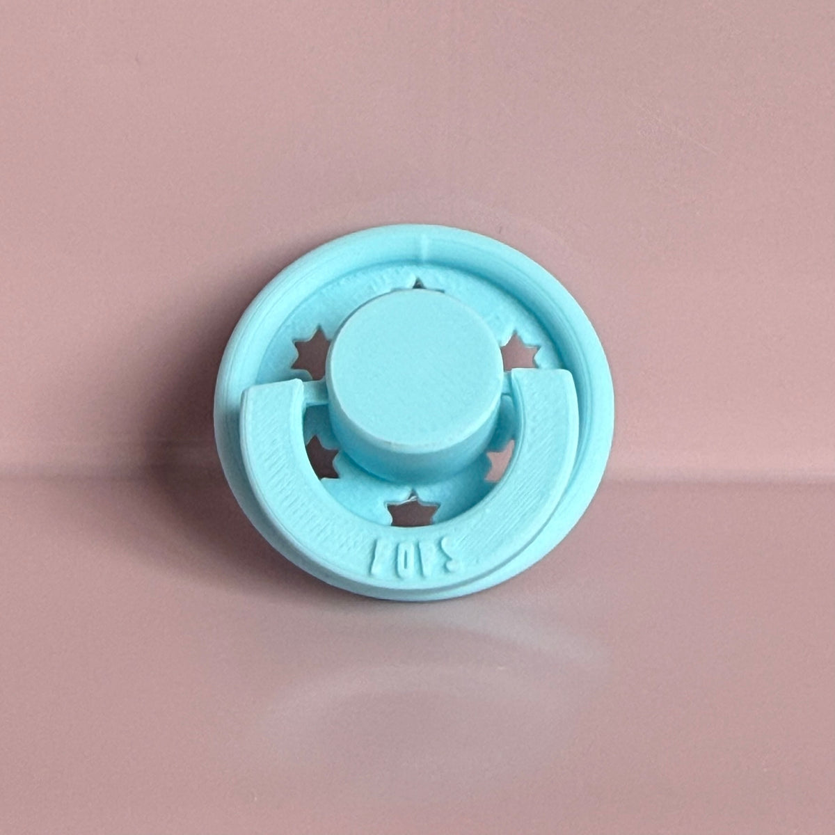 POPS for Silicone Dolls Blue Stars Reborn Dummy / Pacifier
