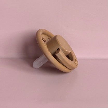 POPS for Silicone Dolls Cappuccino Stars Reborn Dummy / Pacifier