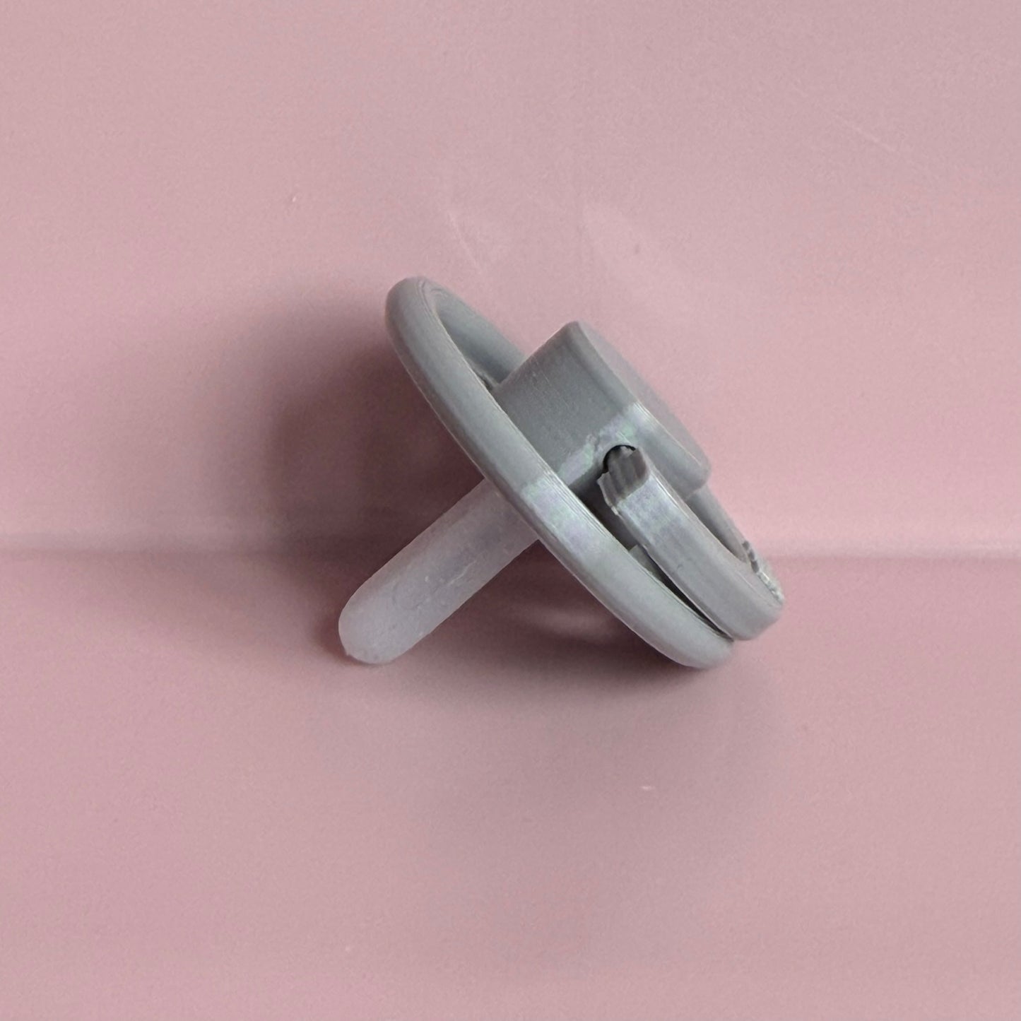 POPS for Silicone Dolls Grey Stars Reborn Dummy / Pacifier