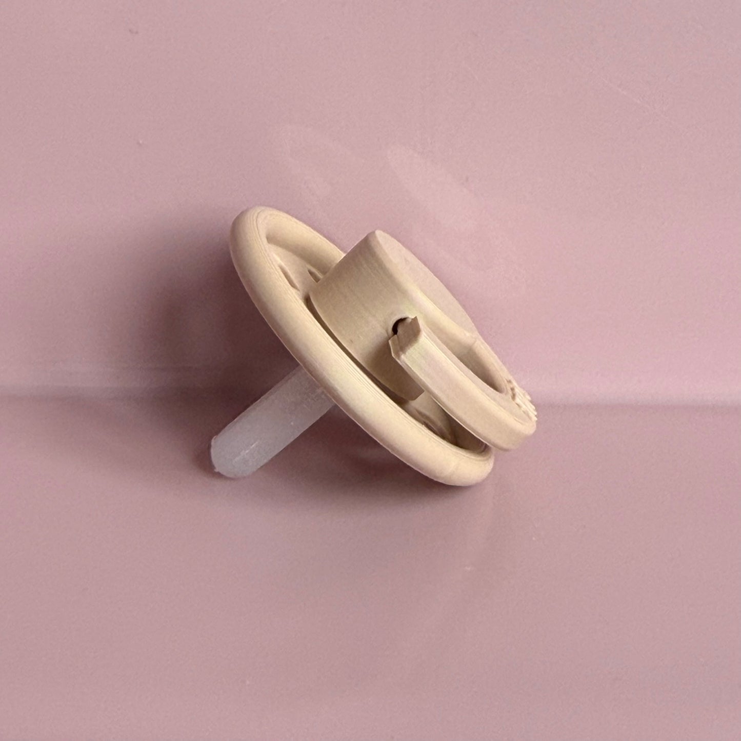 POPS for Silicone Dolls Latte Hearts Reborn Dummy / Pacifier