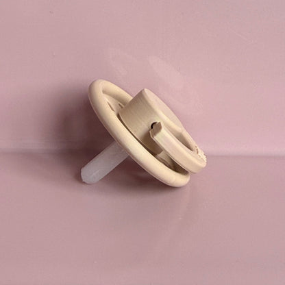 POPS for Silicone Dolls Latte Hearts Reborn Dummy / Pacifier