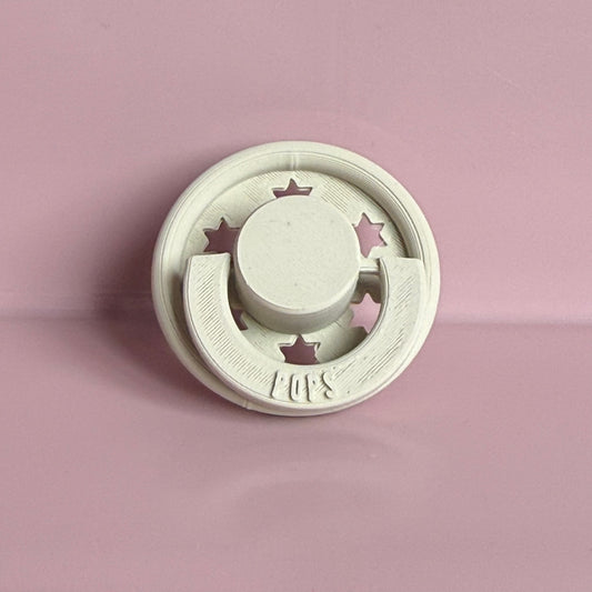 POPS for Silicone Dolls Light Khaki Stars Reborn Dummy / Pacifier