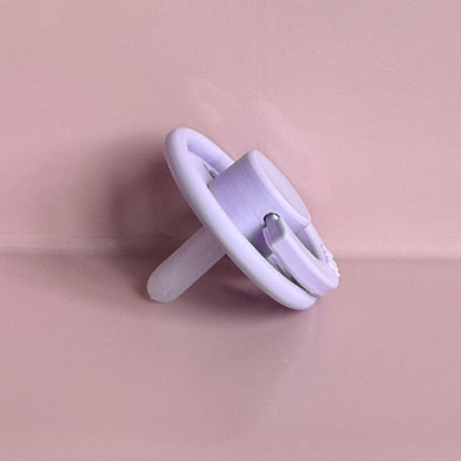 POPS for Silicone Dolls Lilac Hearts Reborn Dummy / Pacifier
