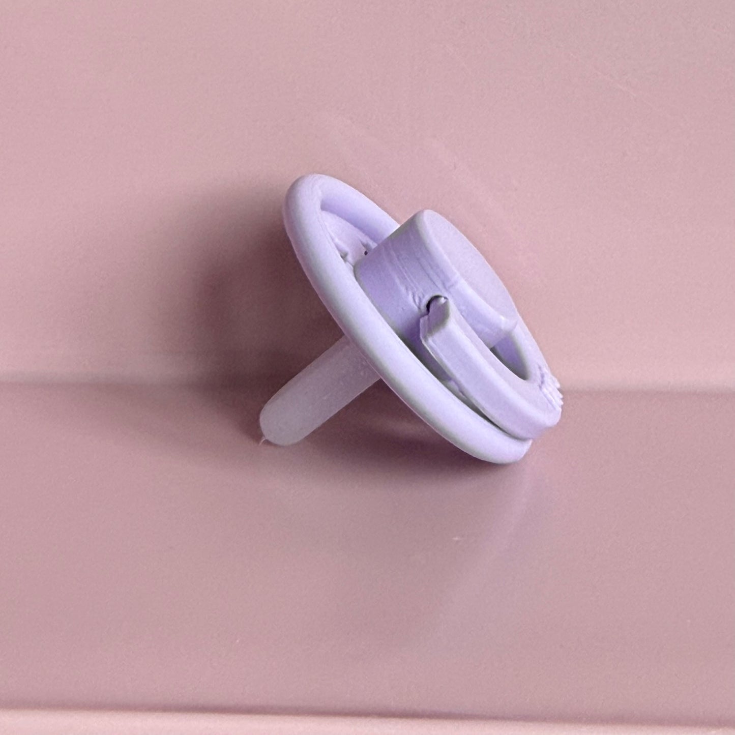 POPS for Silicone Dolls Lilac Stars Reborn Dummy / Pacifier