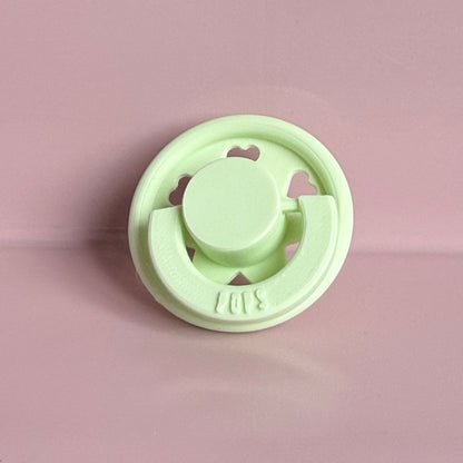 POPS for Silicone Dolls Mint Hearts Reborn Dummy / Pacifier