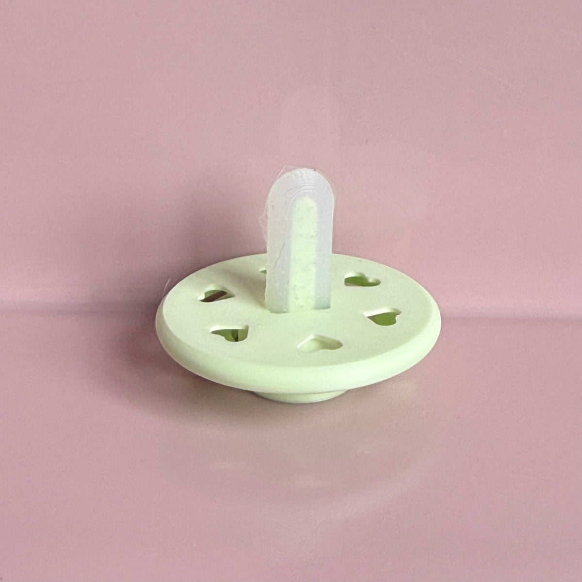 POPS for Silicone Dolls Mint Hearts Reborn Dummy / Pacifier