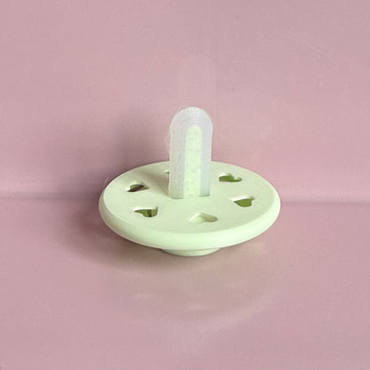 POPS for Silicone Dolls Mint Hearts Reborn Dummy / Pacifier