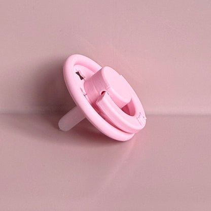 POPS for Silicone Dolls Pink Stars Reborn Dummy / Pacifier