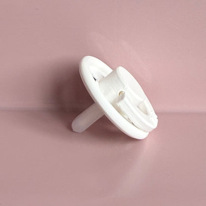 POPS for Silicone Dolls White Stars Reborn Dummy / Pacifier