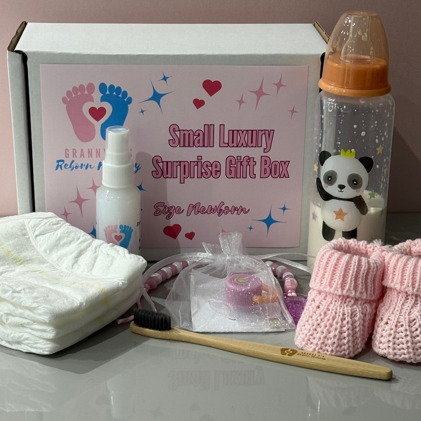 Luxury Reborn Surprise Gift Box / Box Opening Small for Girl or Boy