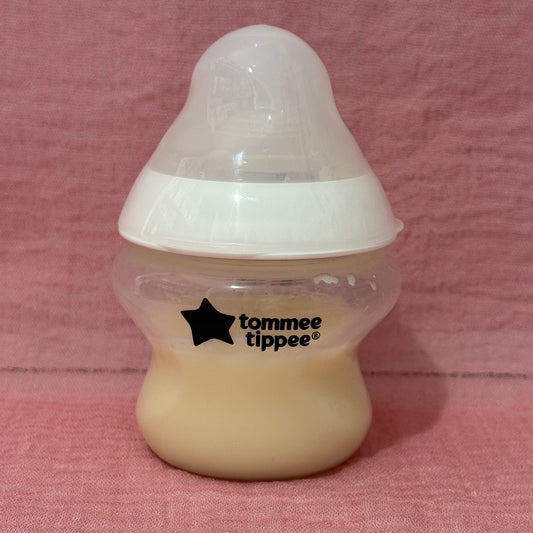 Tommee Tippee White Reborn Fake Milk Bottle 5oz