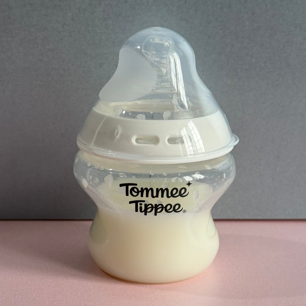 Tommee Tippee White Reborn Fake Milk Bottle 5oz