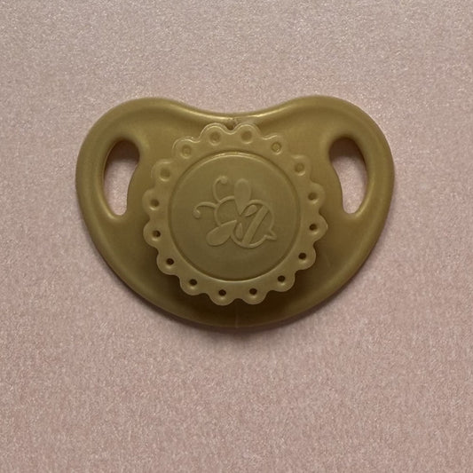 Newborn Vintage Gold HoneyBug Reborn Magnetic Dummy / Pacifier