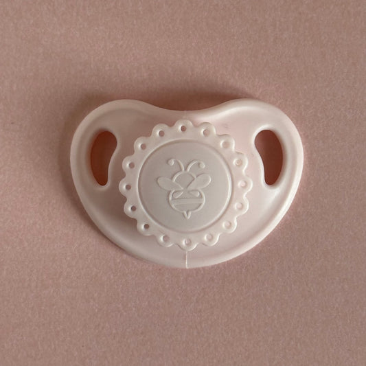 Newborn Vintage Nude Blush HoneyBug Reborn Magnetic Dummy / Pacifier