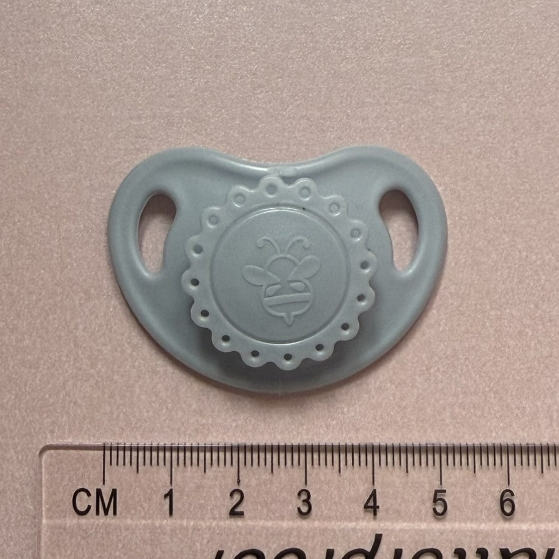 Newborn Vintage Pebble Blue HoneyBug Reborn Magnetic Dummy / Pacifier