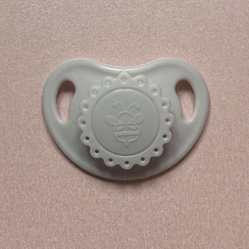Newborn Vintage Silver Cloud HoneyBug Reborn Magnetic Dummy / Pacifier