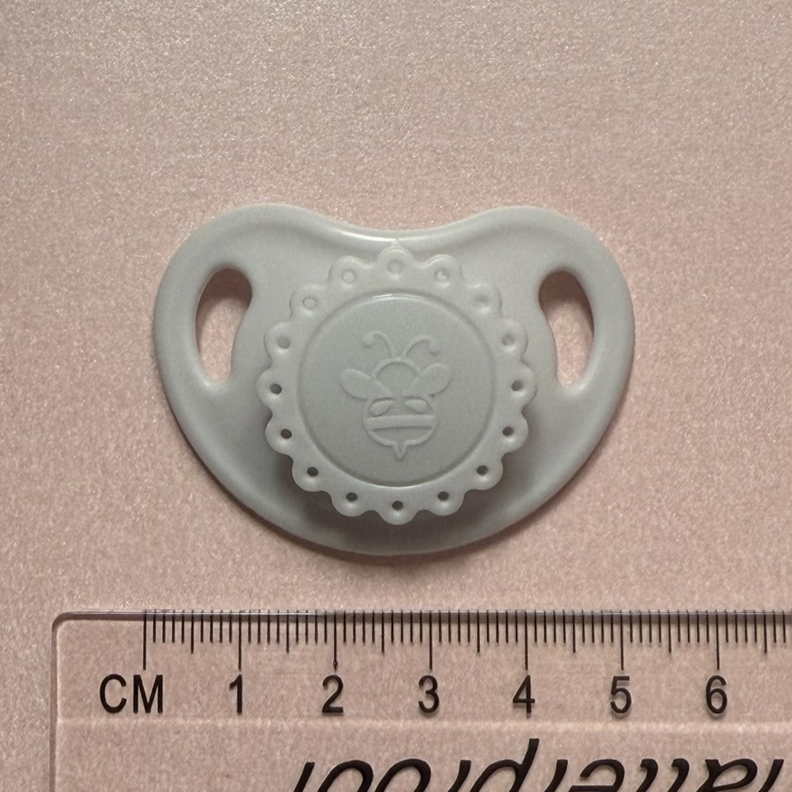 Newborn Vintage Silver Cloud HoneyBug Reborn Magnetic Dummy / Pacifier