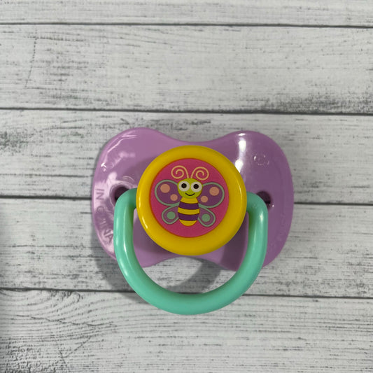 Purple & Yellow Butterfly Reborn Magnetic Dummy - self fit magnet