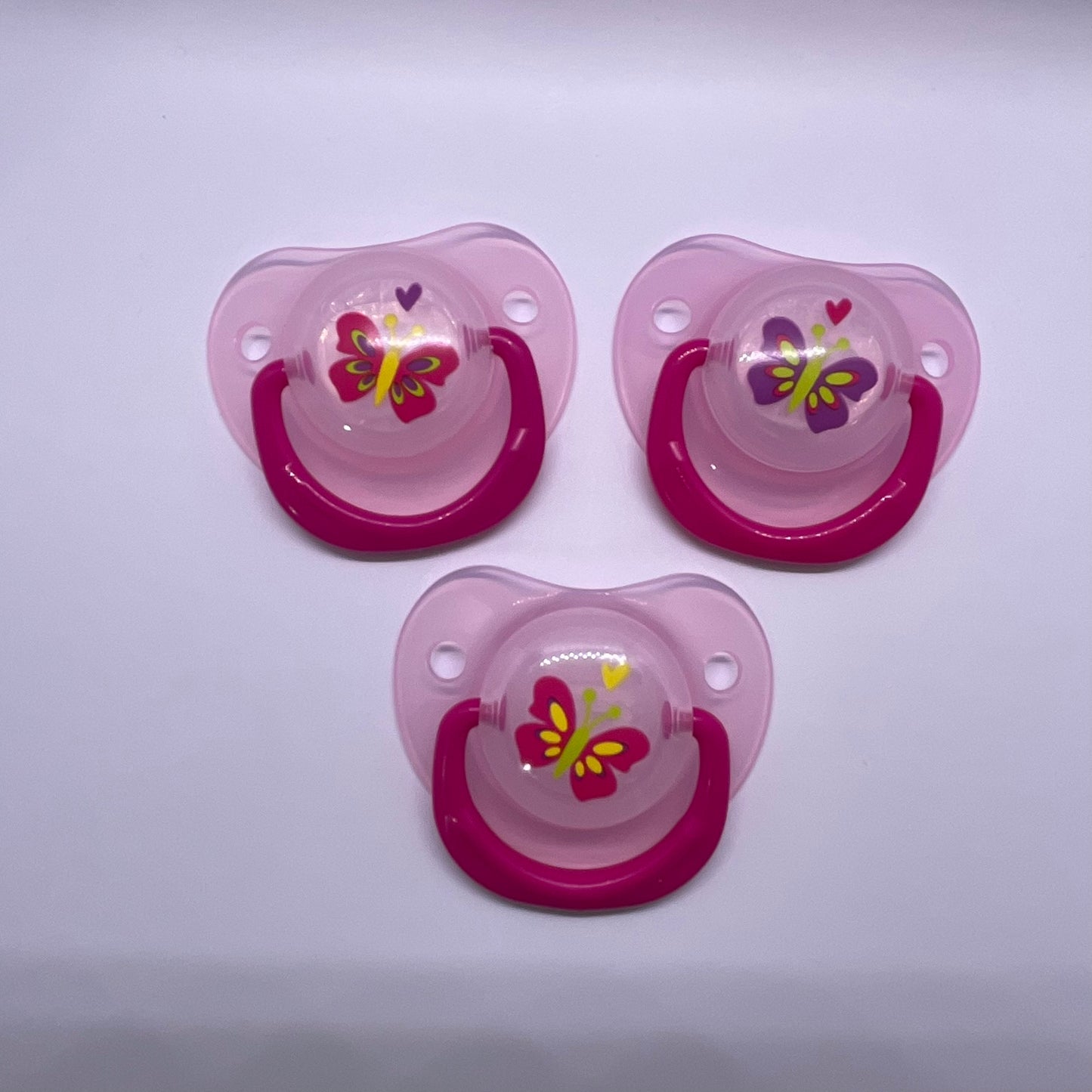 Pink Butterfly Griptight Reborn Magnetic Dummy - self fit magnet