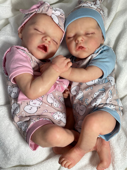 Twin A Reborn Baby Doll - Bonnie Brown