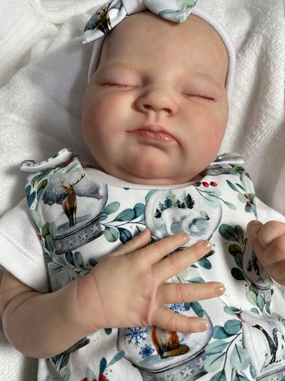 Quinlyn Reborn Baby Doll - Bonnie Brown & Adrie Stoete