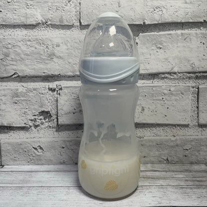 Griptight Wide Neck Cream Leaves Reborn Fake Milk Bottle 8oz