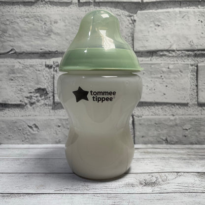 Tommee Tippee Sage Green Reborn Fake Milk Bottle 9oz