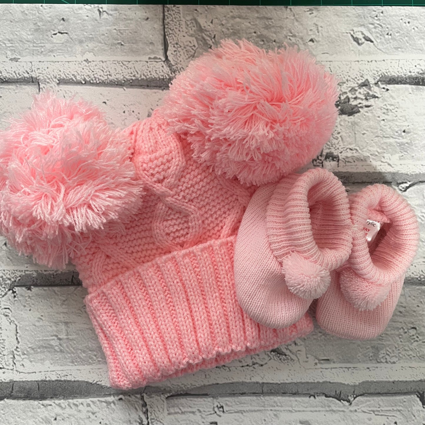 Christmas Pink Snowman Reborn Doll Gift Set